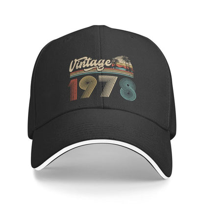 Casquette Homme 1978 Vintage