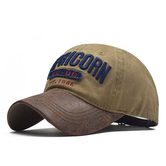 Casquette Marron Vintage