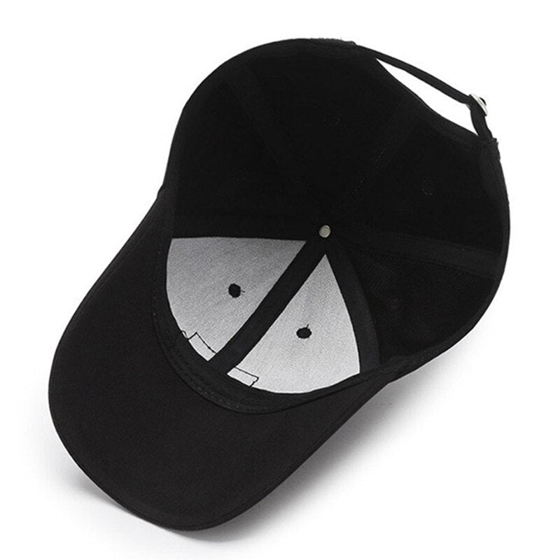 Casquette Vintage Noire Élégante