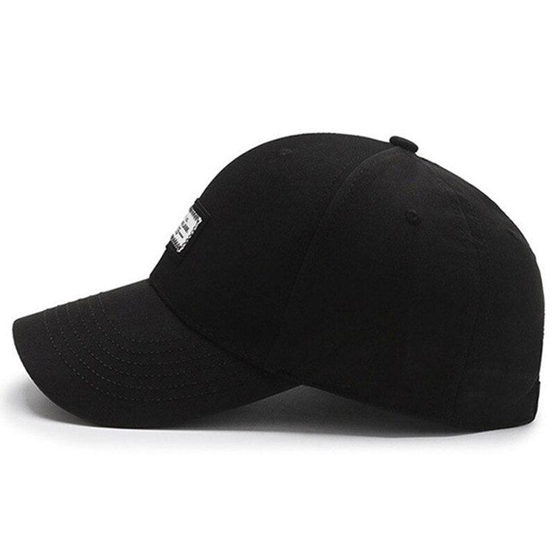 Casquette Vintage Noire Élégante