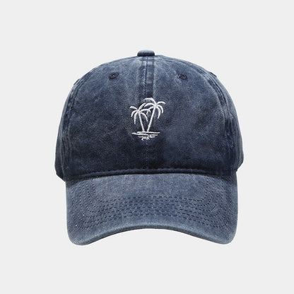 Casquette Vintage Ouvrier Bleu Chic