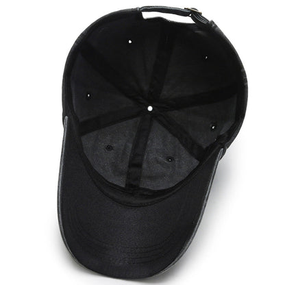 Casquette Vintage Rétro Noire pour un Style Élégant et Confortable