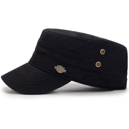 Casquette Vintage Chic au Style Militaire