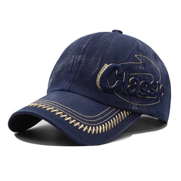 Casquette Vintage Bleue Marine