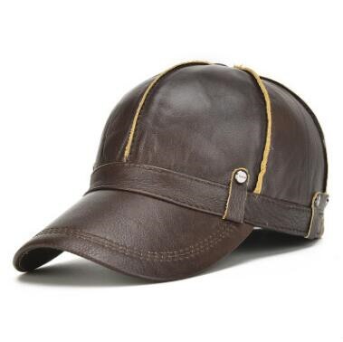 Casquette Vintage Cuir Homme