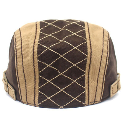 Casquette Vintage Kaki Élégante pour Homme