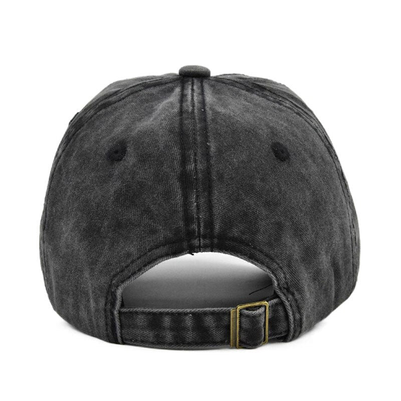 Casquette Vintage Noir - Élégance et Confort Classique