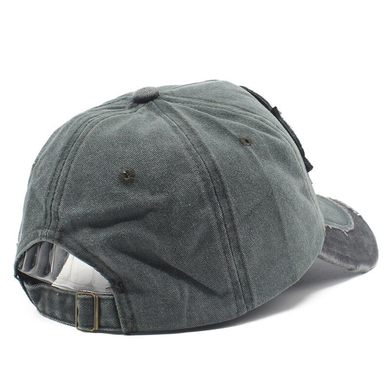 Casquette Vintage Chic en Coton et Polyester