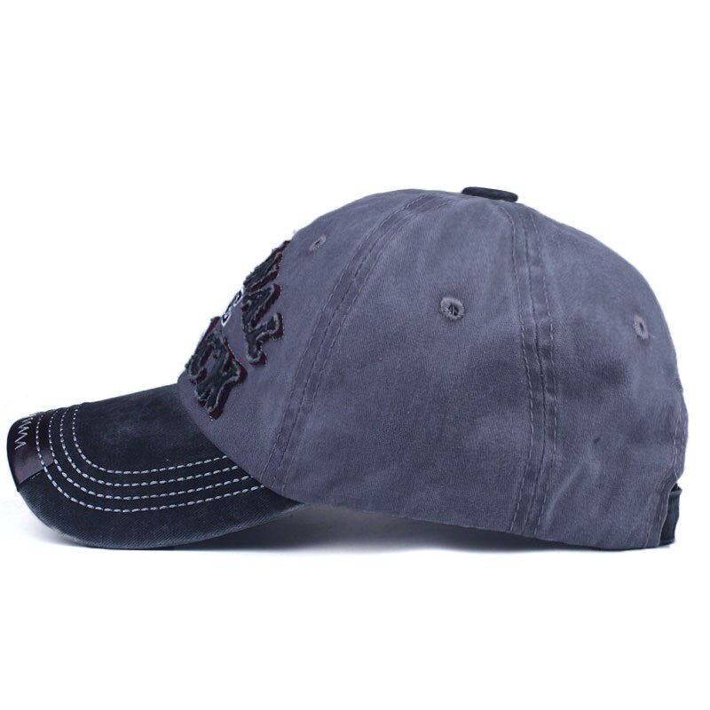 Casquette Vintage Unisexe Moto Baseball