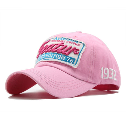 Casquettes Baseball Vintage Femme