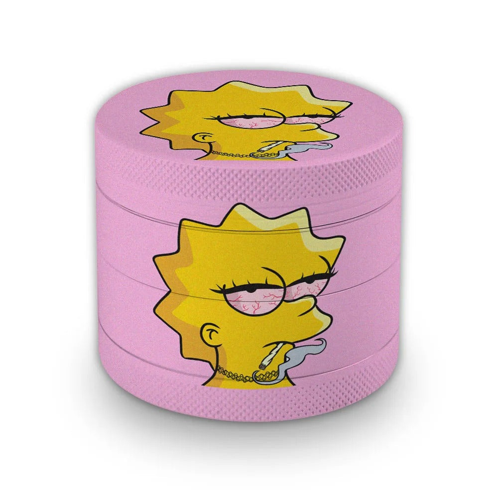 Grinder à Herbe Lisa Simpson - Style et Efficacité Fun