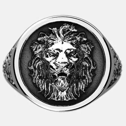 Chevalière bague lion argent By Art Caribe - Passeport Cases