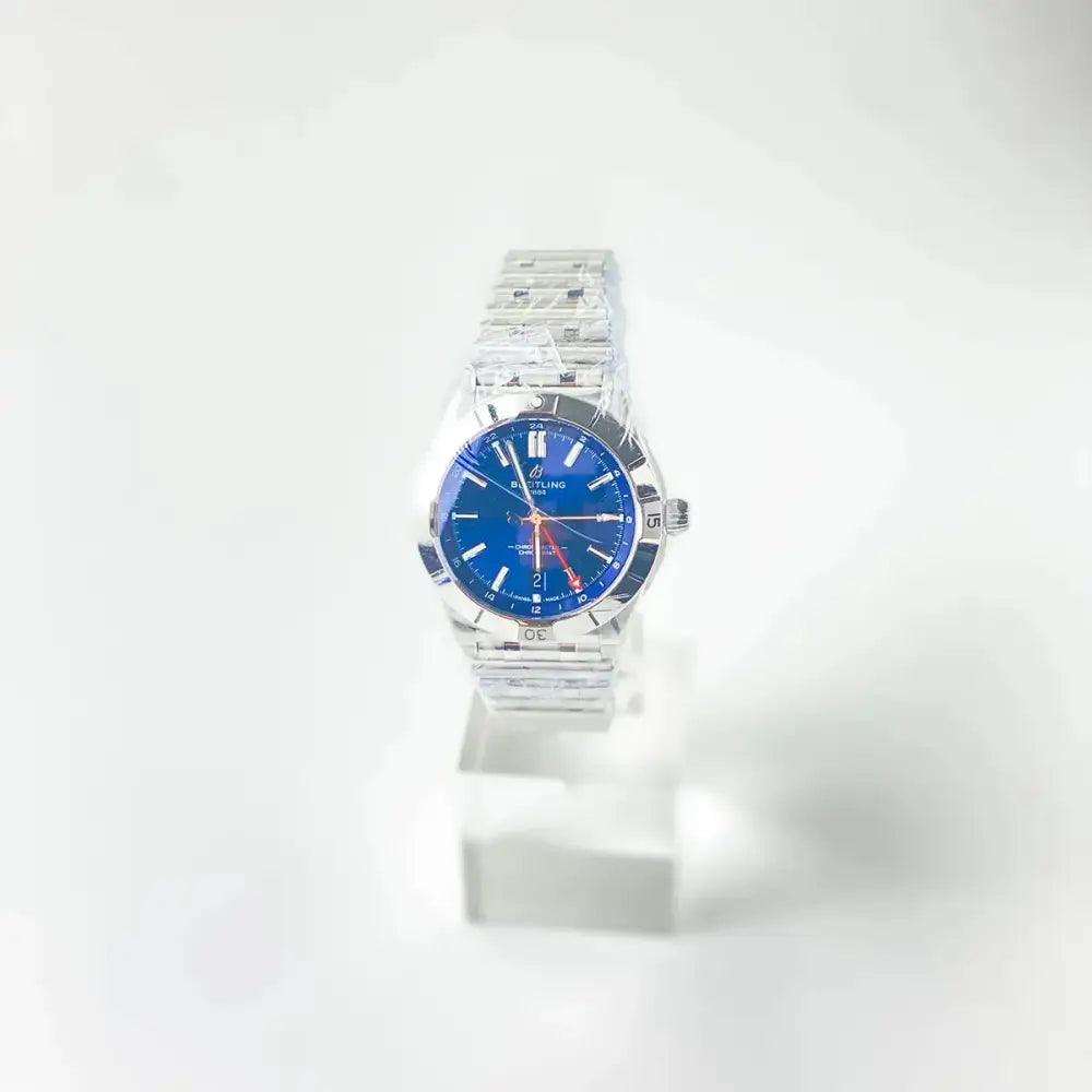 Chronomat GMT Blue Dial 40mm - Passeport Cases