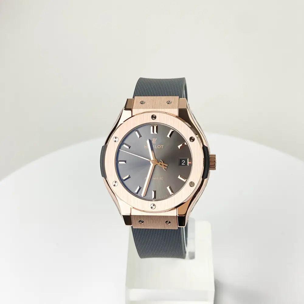 Classic Fusion Racing Grey King Gold 38mm - Passeport Cases