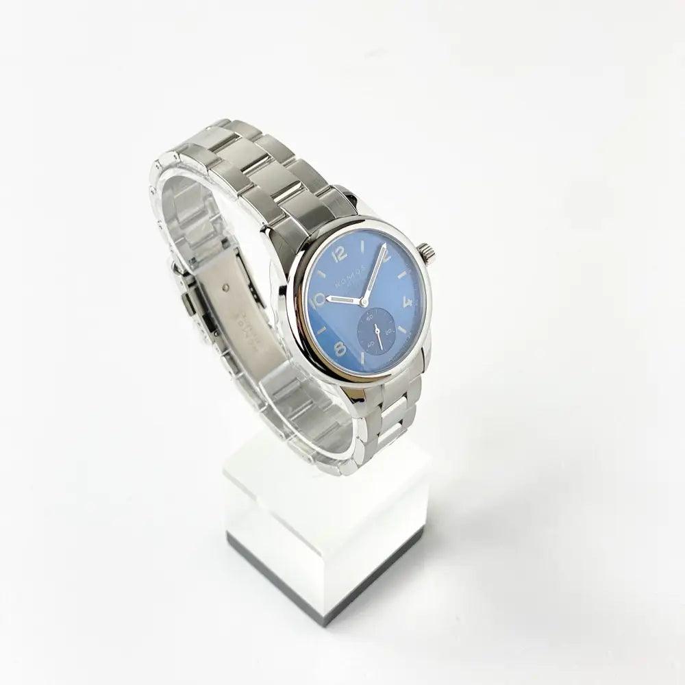 Club Automatic Blue Dial Stainless Men's Watch - Passeport Cases