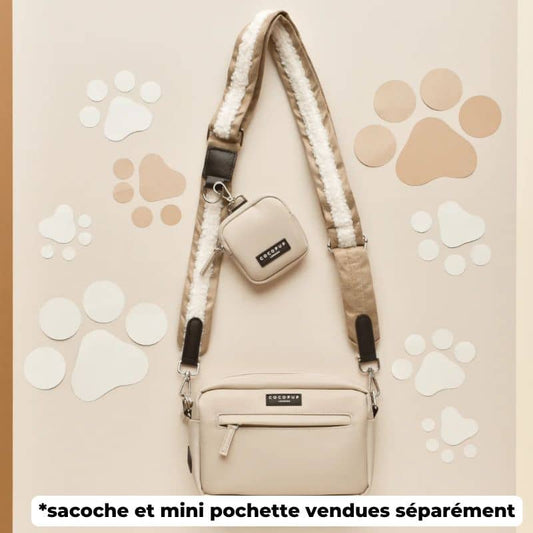 Anse Chic en Suédine - Nude Aviator - Passeport Cases