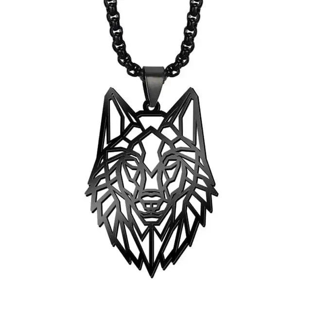 Collier Chaine Or Loup Homme - Passeport Cases