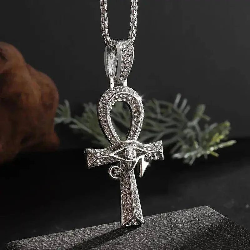 Collier croix ankh - Passeport Cases