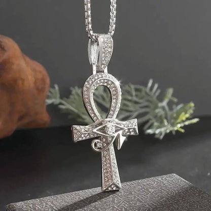 Collier croix ankh - Passeport Cases