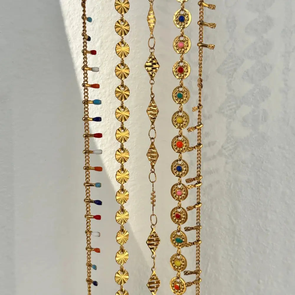 Collier de Ventre Africain - Passeport Cases