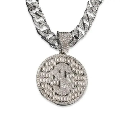 Collier Dollar bling bling - Passeport Cases