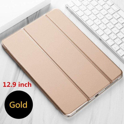 Coque en cuir antichoc avec adsorption magnétique pour iPad