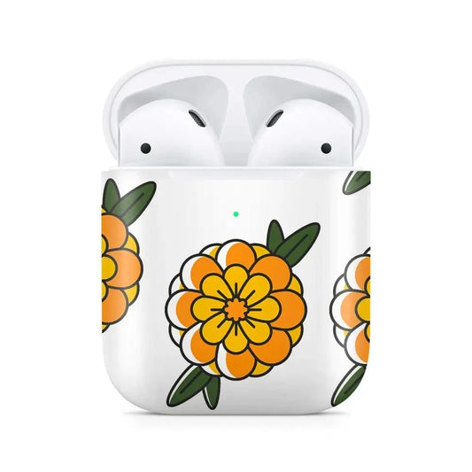 Coque AirPods Fleurs Art Déco - Passeport Cases