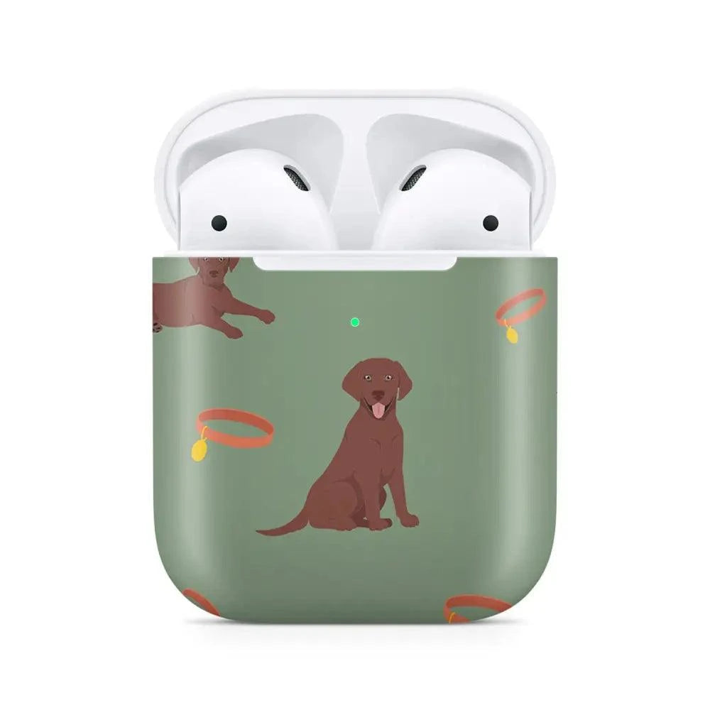 Coque AirPods Golden Retriever - Passeport Cases