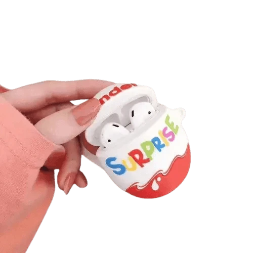 Coque Airpods Kinder suprise - Passeport Cases