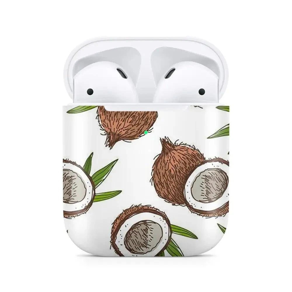 Coque AirPods Noix de Coco - Passeport Cases