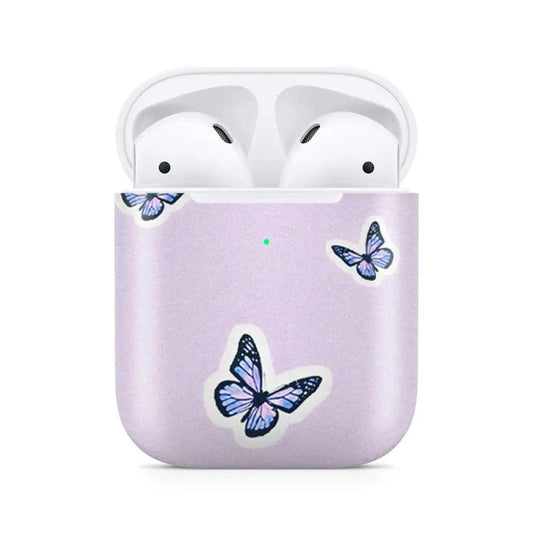 Coque AirPods Papillons violetta - Passeport Cases