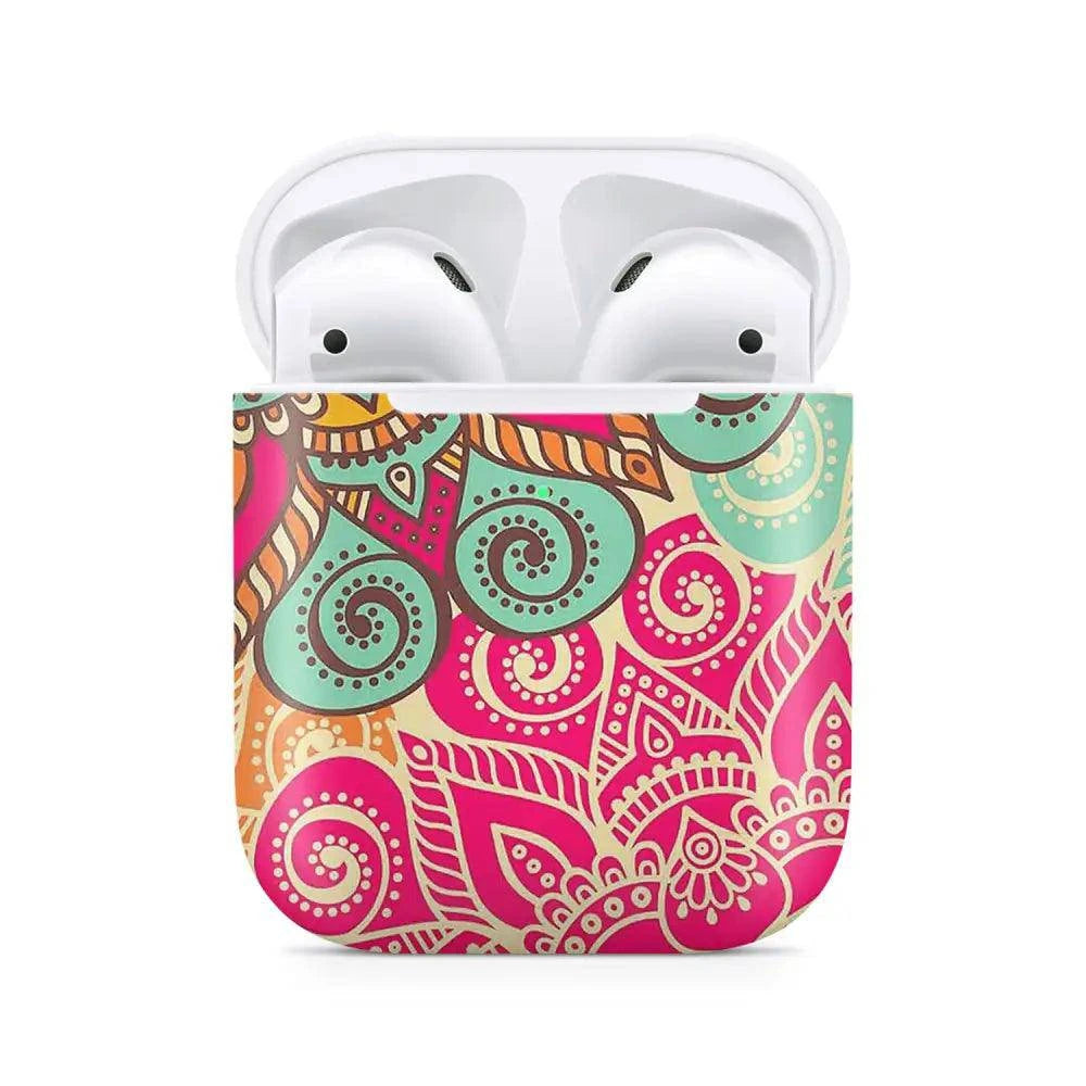 Coque AirPods Vintage hippie - Passeport Cases