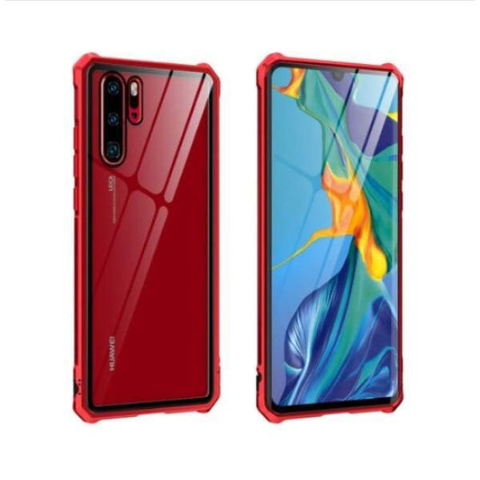 Coque Antichoc Magnétique en Verre Trempé 9H pour Huawei