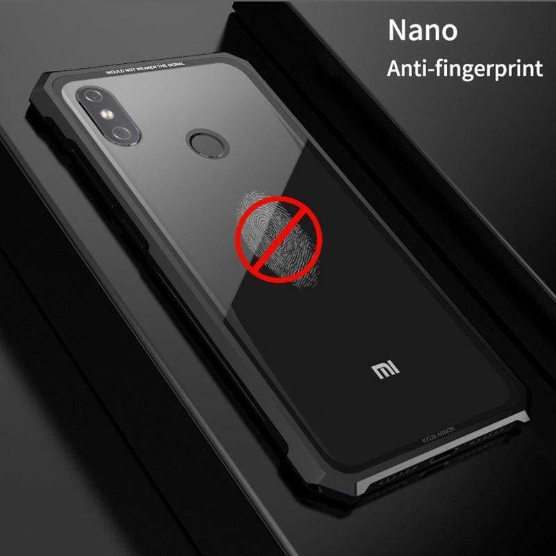 Coque Antichoc Verre Trempé 9H pour Xiaomi 8 - Protection Maximale et Design Élégant