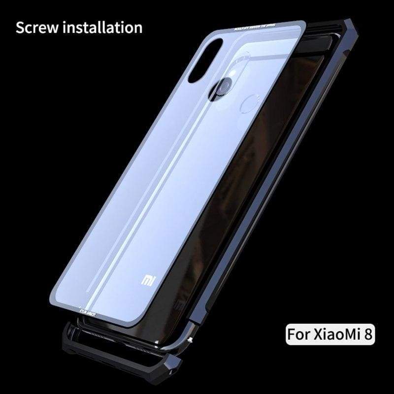 Coque Antichoc Verre Trempé 9H pour Xiaomi 8 - Protection Maximale et Design Élégant