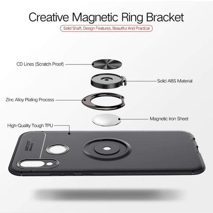 Coque Magnétique avec Support Bague pour Huawei