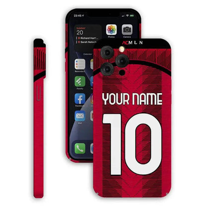 Coque de Football Personnalisée - Ac milan (Domicile) - Passeport Cases