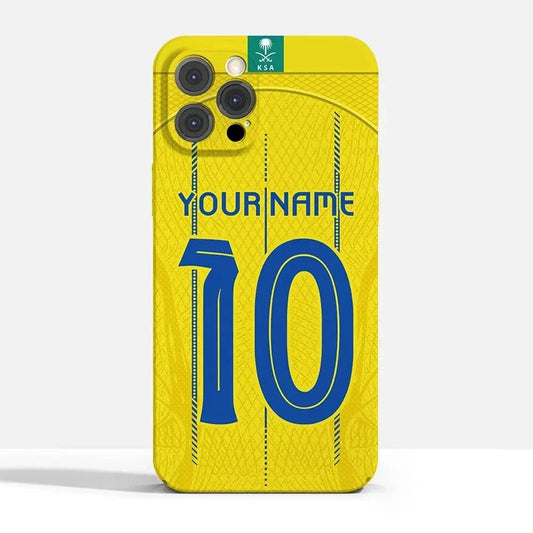 Coque de Football Personnalisée Al Nassr Domicile - Passeport Cases