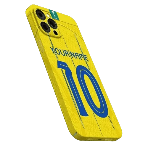 Coque de Football Personnalisée Al Nassr Domicile - Passeport Cases