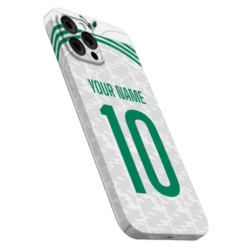 Coque de Football Personnalisée - Algérie (Domicile) - Passeport Cases