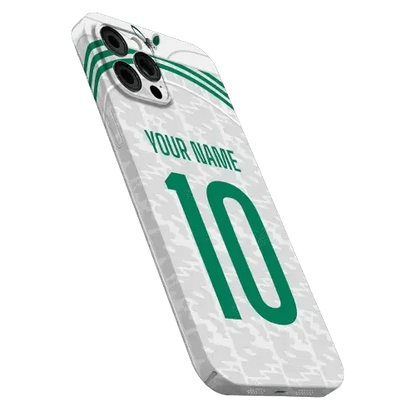 Coque de Football Personnalisée - Algérie (Domicile) - Passeport Cases