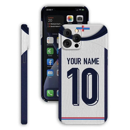 Coque de Football Personnalisée - Angleterre (Domicile) - Passeport Cases