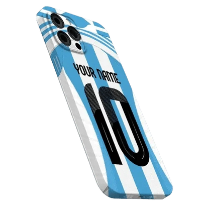 Coque de Football Personnalisée - Argentine (Domicile) - Passeport Cases