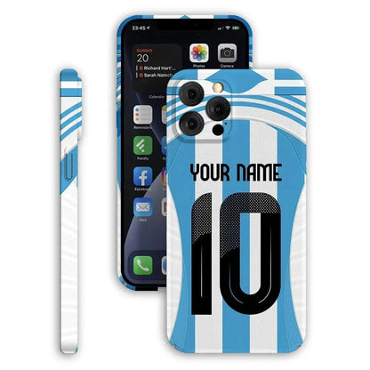 Coque de Football Personnalisée - Argentine (Domicile) - Passeport Cases