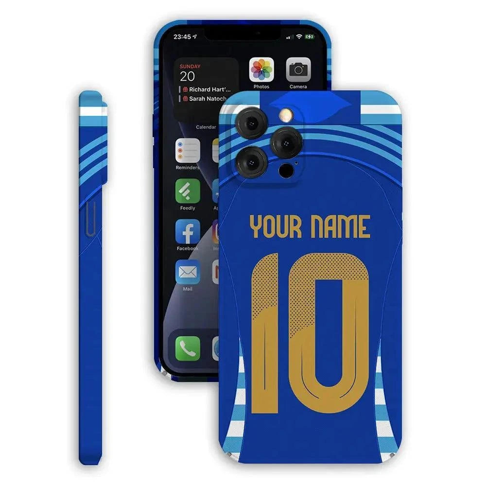 Coque de Football Personnalisée - Argentine (Extérieur) - Passeport Cases