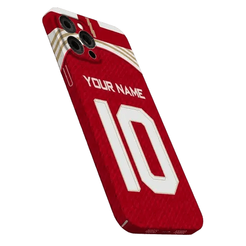 Coque de Football Personnalisée - Arsenal FC (Domicile) - Passeport Cases