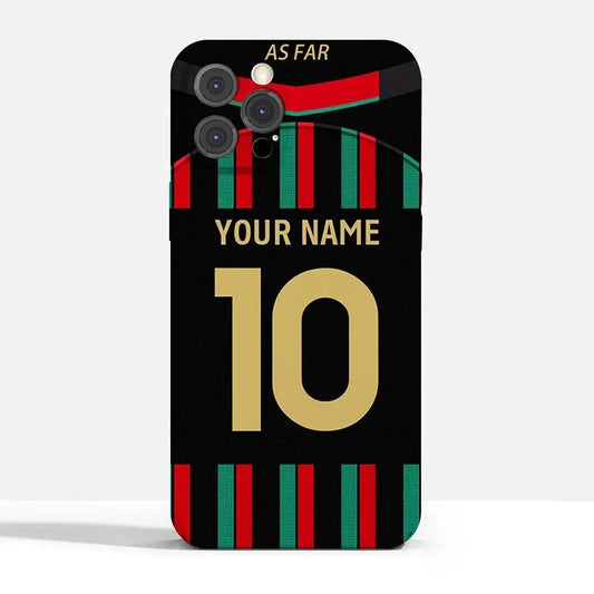 Coque de Football Personnalisée - AS far (Domicile) - Passeport Cases