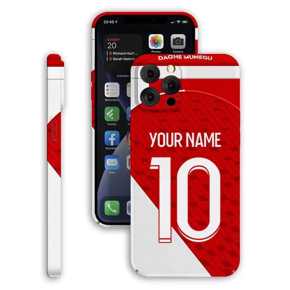 Coque de Football Personnalisée - As monaco (Domicile) - Passeport Cases