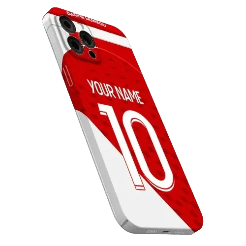 Coque de Football Personnalisée - As monaco (Domicile) - Passeport Cases