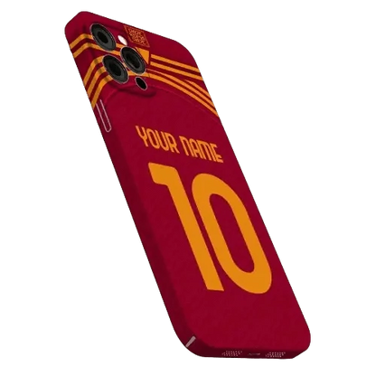 Coque de Football Personnalisée - As roma (Domicile) - Passeport Cases